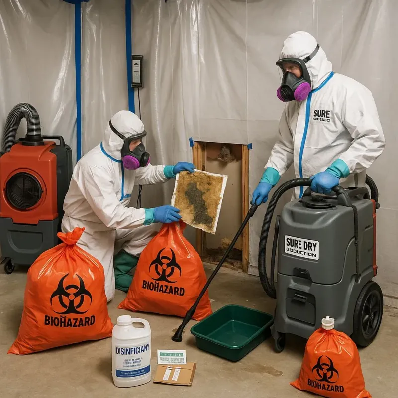 Contaminated Water Handling Protocols process in Walker Mill, MD