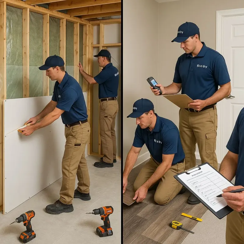 Repairs and Reconstruction process in Walker Mill, MD